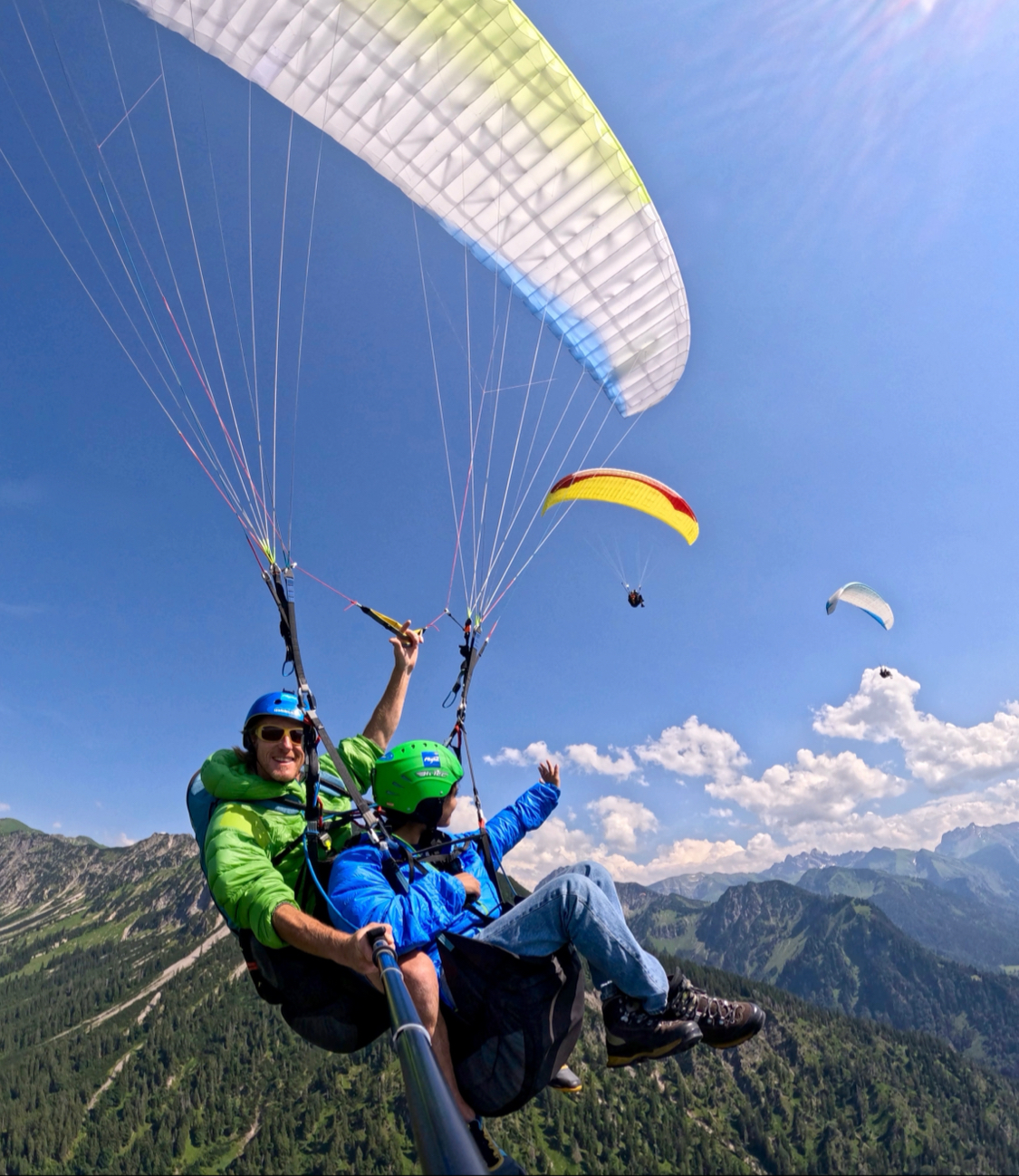 Himmelsritt Gleitschirm Tandemflüge